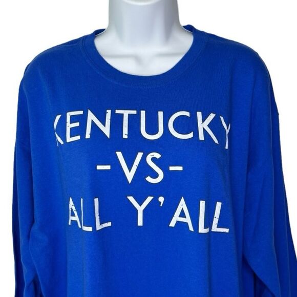 KY for KY Gildan Kentucky Womens XL Long Sleeve T-shirt Bundle of 2 - Picture 10 of 15